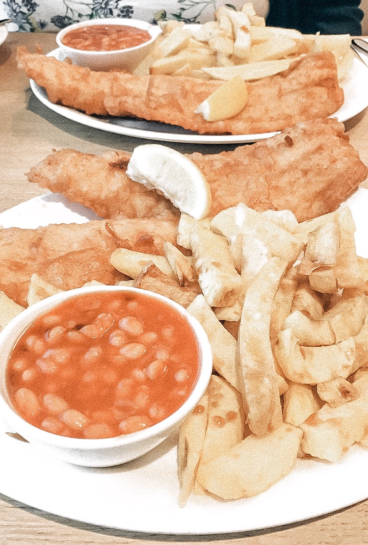 Fish & Chips from Squires in Braunton, North Devon