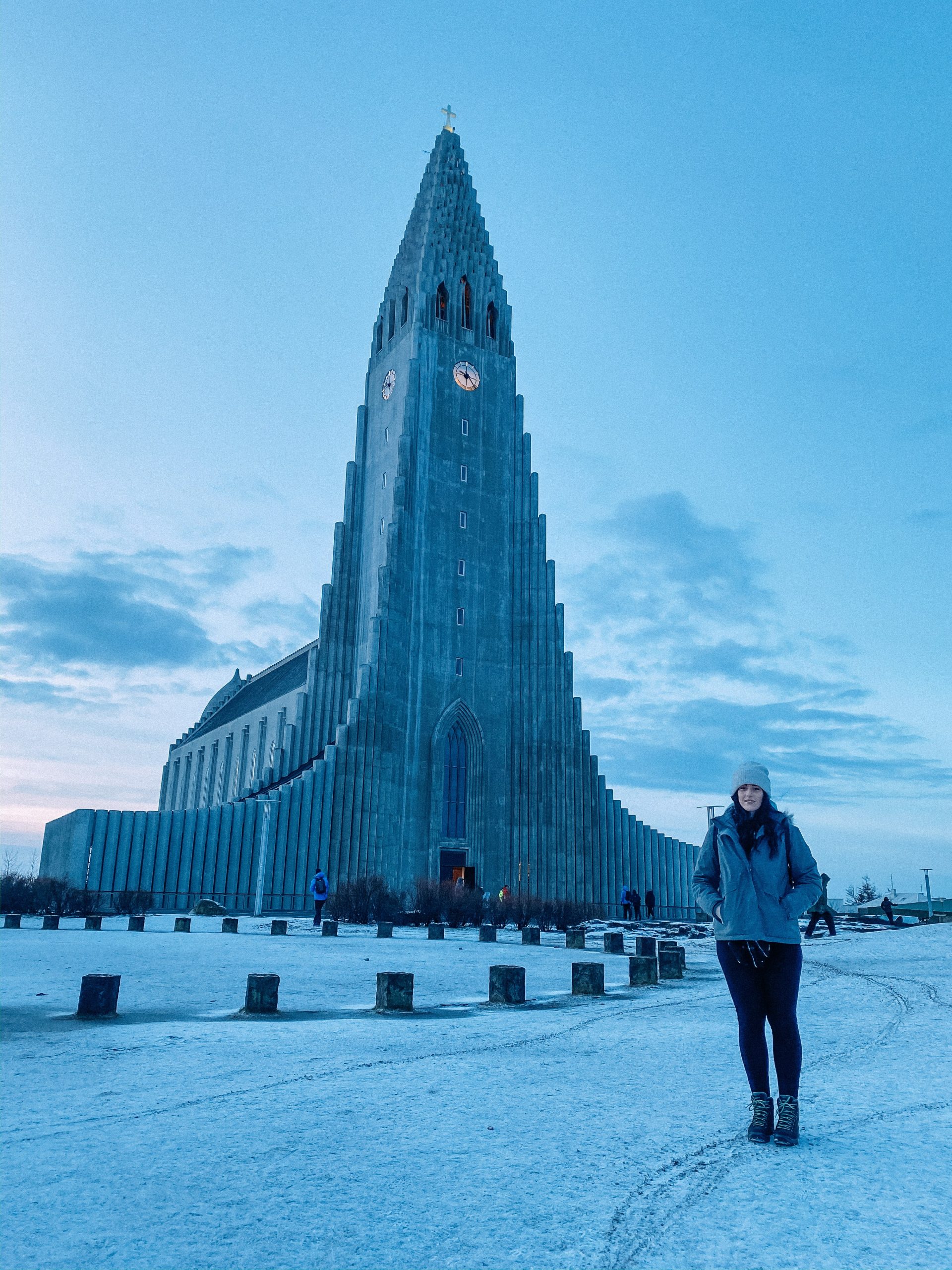 Hallgrimskirkja church in Iceland